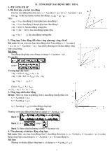 Giáo án Vật lý 12 Tổng hợp dao động điều hòa